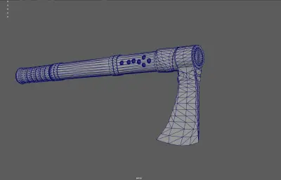 斧头斧子 战斧 古代冷兵器 长柄斧头