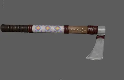 斧头斧子 战斧 古代冷兵器 长柄斧头