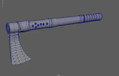 斧头斧子 战斧 古代冷兵器 长柄斧头