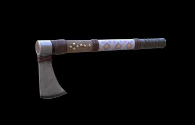斧头斧子 战斧 古代冷兵器 长柄斧头