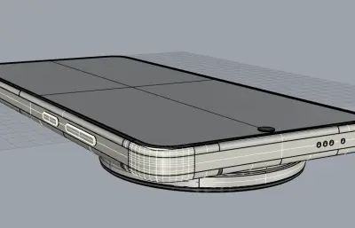 VIVO X300 Ultra手机3D模型