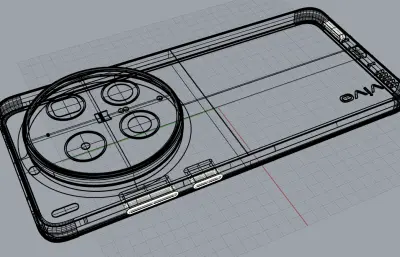 VIVO X300 Ultra手机3D模型