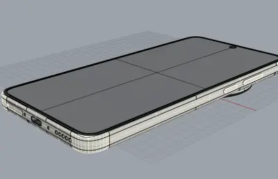 VIVO X300 Ultra手机3D模型