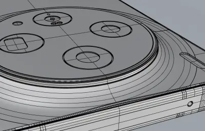 vivo X300s手机3D模型