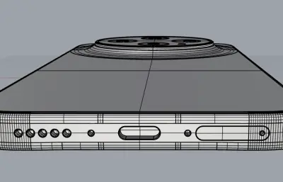 vivo X300s手机3D模型