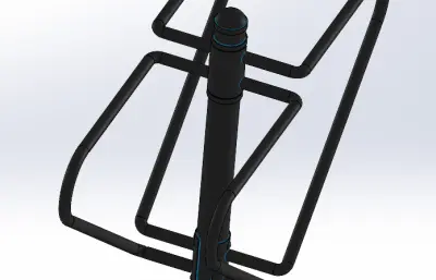 户外健身器材-左右双杆