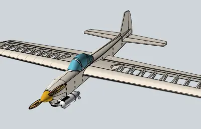 KA-10航模飞机结构