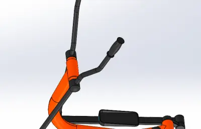 户外健身器材-单人随圆机