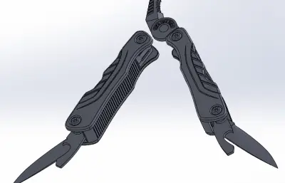 工具多功能尖嘴钳模型