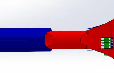 工具活动扳手模型