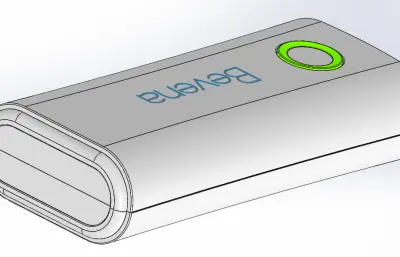 充电宝外观模型