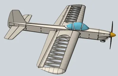 KA-10航模飞机结构