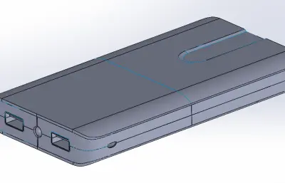 充电宝造型外壳模型