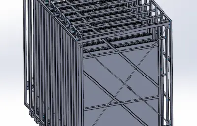 多仓位玻璃料架