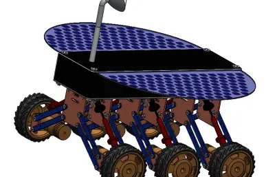 Mars Rover 6驱火星漫游车