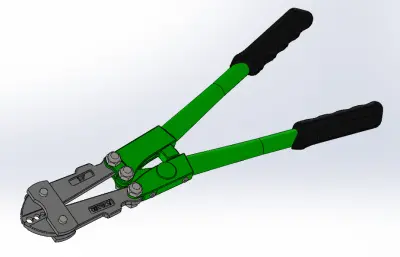 断线钳三维模型