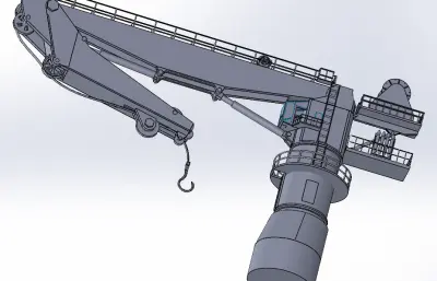 起重机设备模型