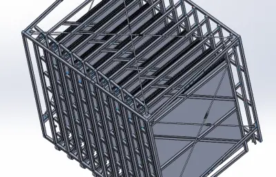 多仓位玻璃料架