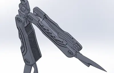 工具多功能尖嘴钳模型