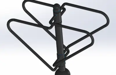 户外健身器材-左右双杆