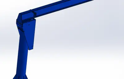 立柱式摇臂吊架