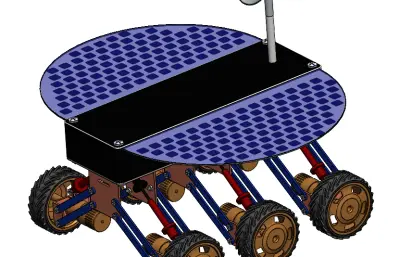 Mars Rover 6驱火星漫游车