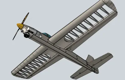 KA-10航模飞机结构