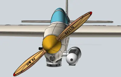 KA-10航模飞机结构