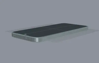 OnePlus一加 Turbo 6手机外观3D模型