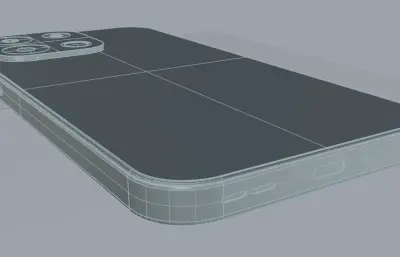 OnePlus一加 Turbo 6手机外观3D模型