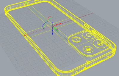 OnePlus一加 Turbo 6手机外观3D模型