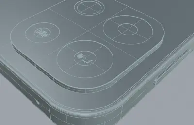 OnePlus一加 Turbo 6手机外观3D模型