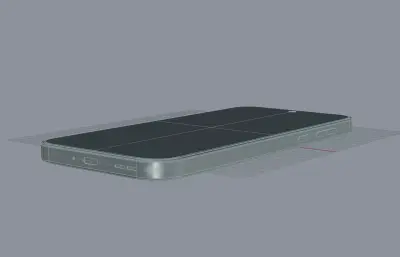 OnePlus一加 Turbo 6手机外观3D模型