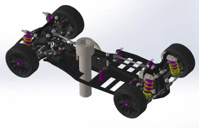 电动四轮驱动遥控模型车