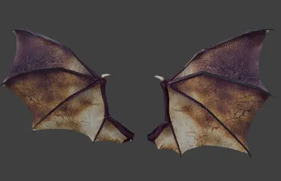 恶魔翅膀 飞龙翅膀 多款皮肤