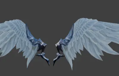 天使翅膀,天使之翼FBX模型