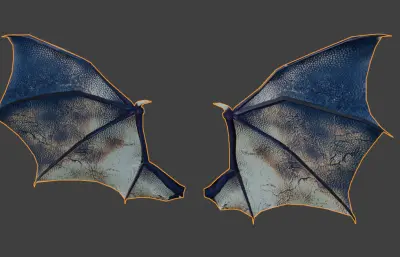 恶魔翅膀 飞龙翅膀 多款皮肤