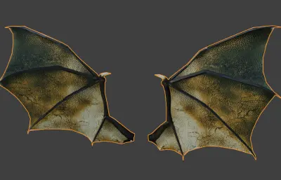 恶魔翅膀 飞龙翅膀 多款皮肤
