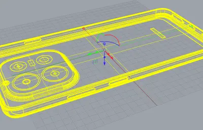 华为畅享 90 Plus手机3D模型