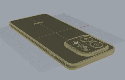 华为畅享 90 Plus手机3D模型