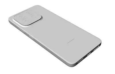 华为畅享 90 Plus手机3D模型