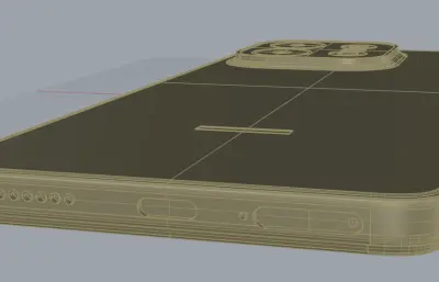 华为畅享 90 Plus手机3D模型