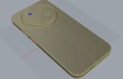 华为畅享 90 Pro Max手机3D模型