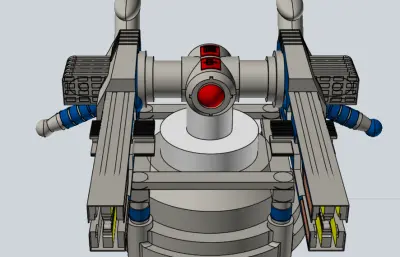 脉冲炮玩具模型