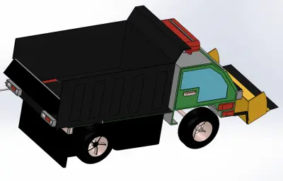 废物搬运装载车设计