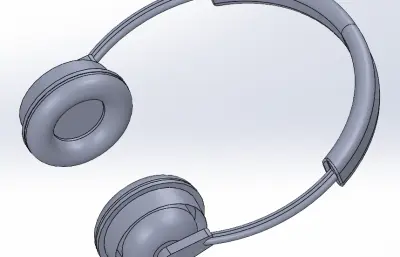 游戏耳机模型