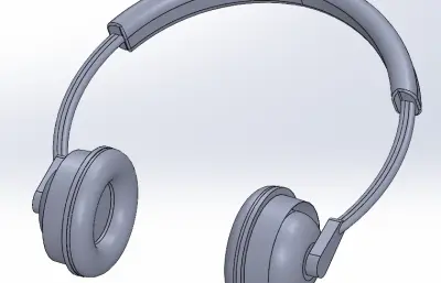 游戏耳机模型