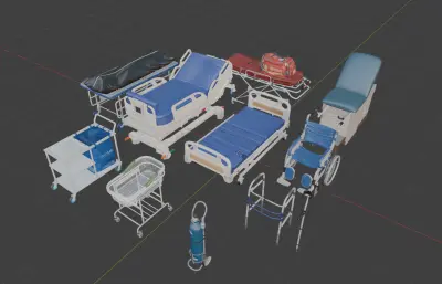 医疗床 担架 急救医疗包灯合集