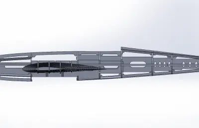 固定翼无人机结构机身