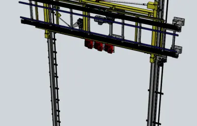 交叉转运车模型